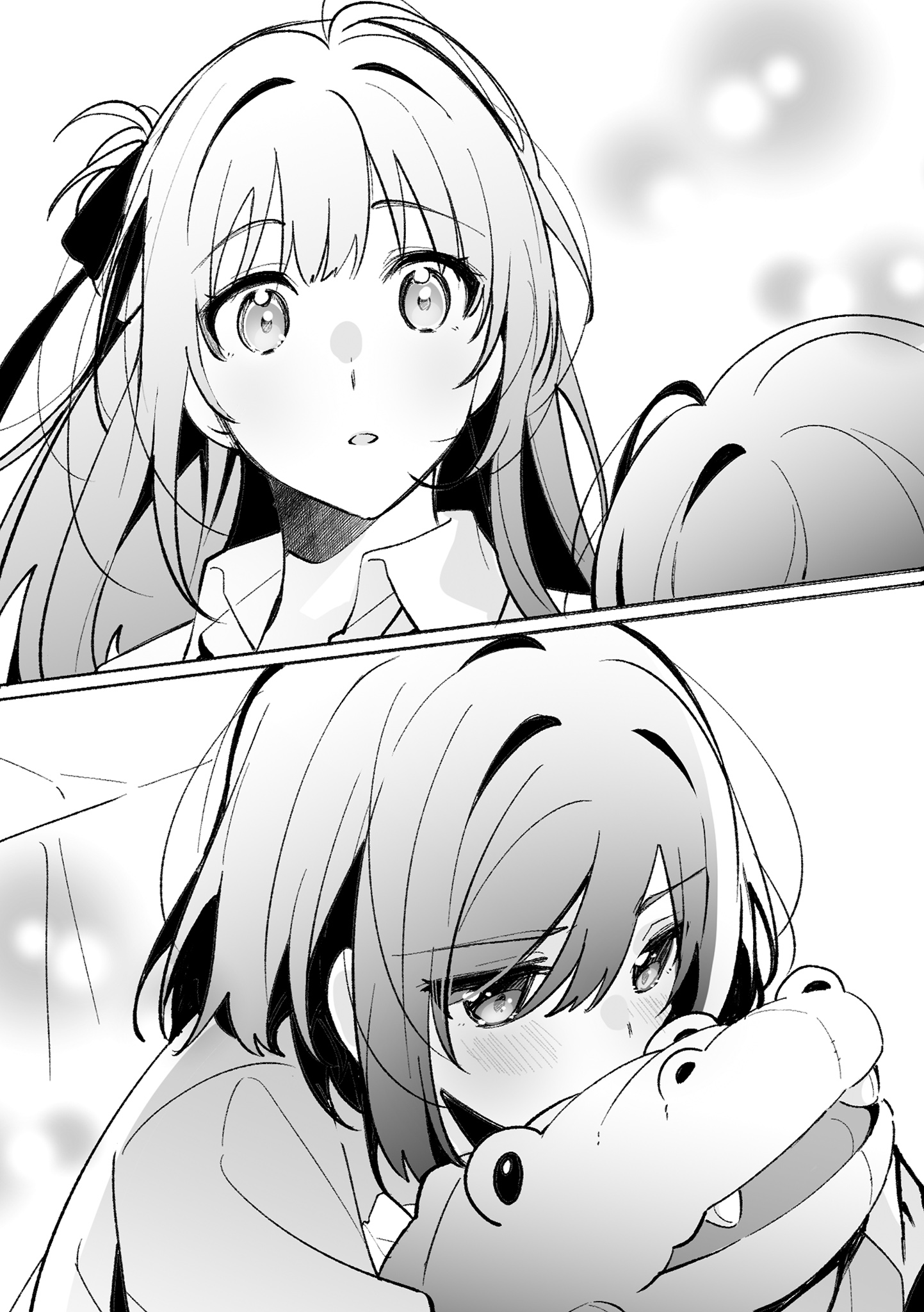 Minh họa vol 3 truyện Shuu ni Ichido Classmate wo Kau Hanashi Futari